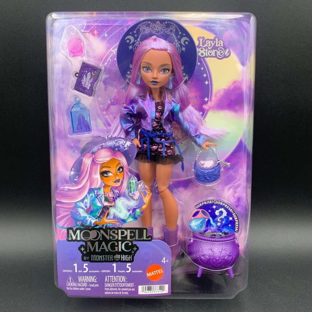 Moonspell Magic Monster High Layla Stone Doll Mattel 2026 Walmart Exclusive G3